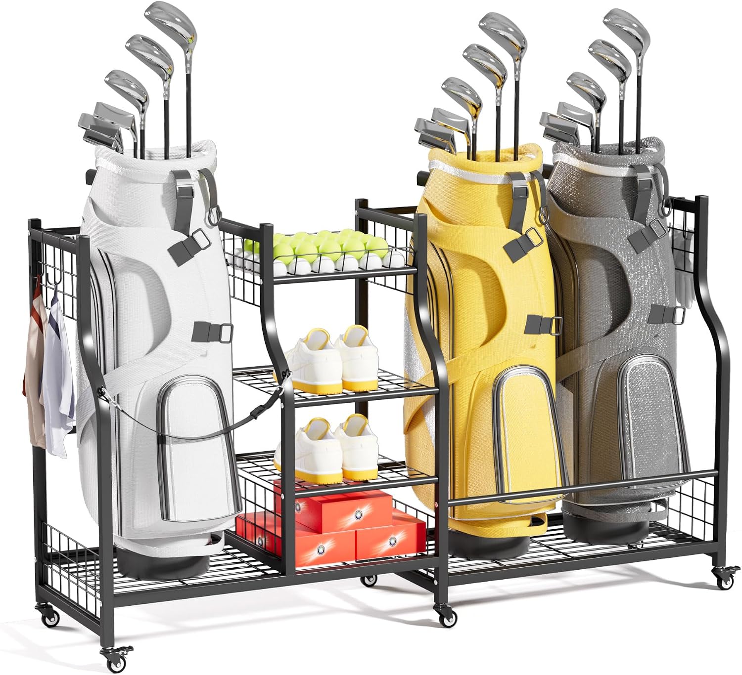 Sports Equipment Organizer Rack - Support de rangement pour sac de