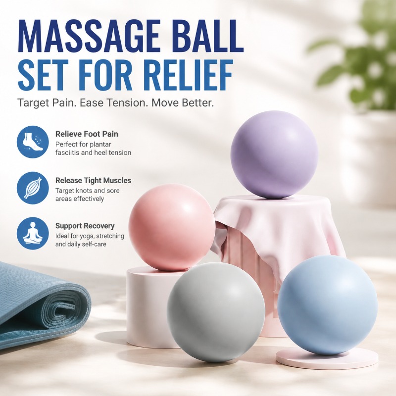 Sports Equipment Supplies - Balle de massage en silicone solide