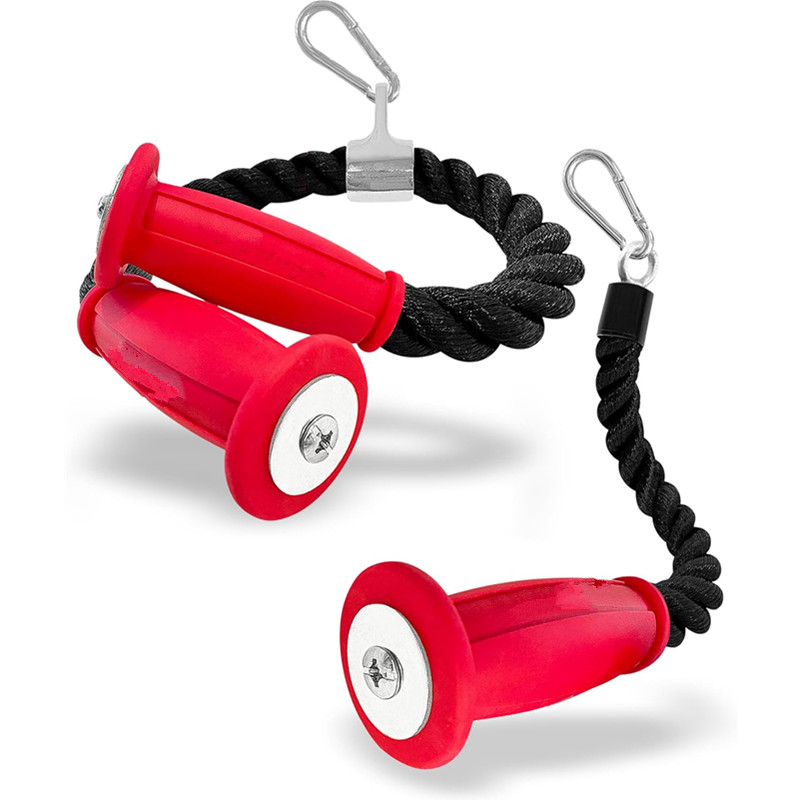 Sports Equipment Suppliers - Cordes ergonomiques pour triceps, fixation de