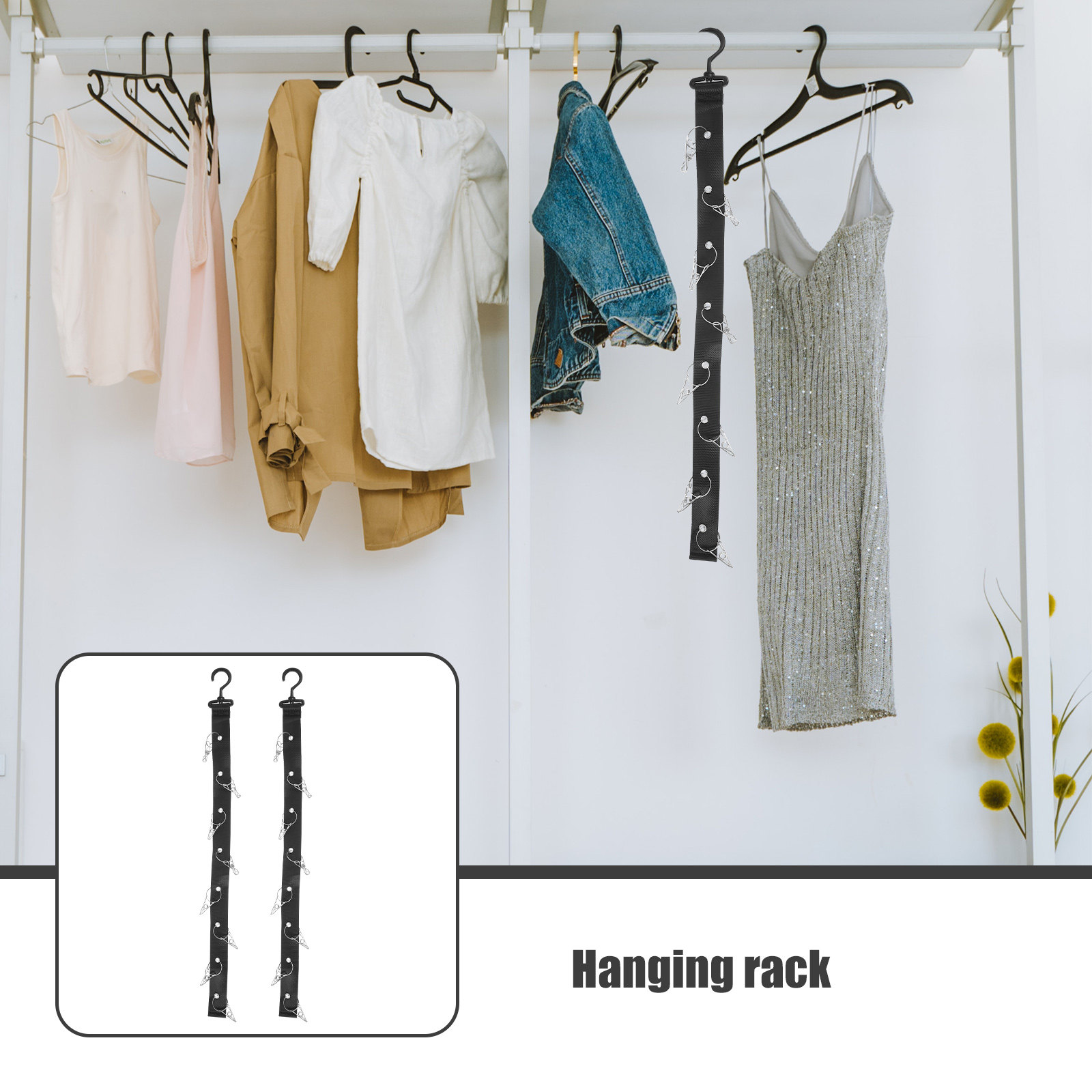 2 pièces Sangle de séchage sus - Sports Equipment Organizer Rack avis et prix