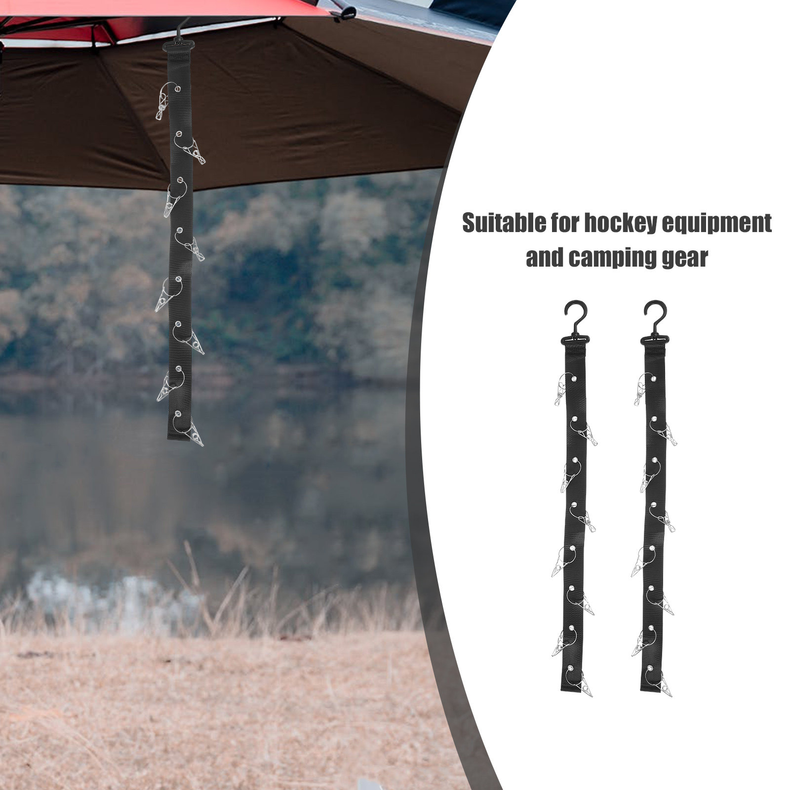 2 pièces Sangle de séchage sus - Sports Equipment Organizer Rack avis et prix