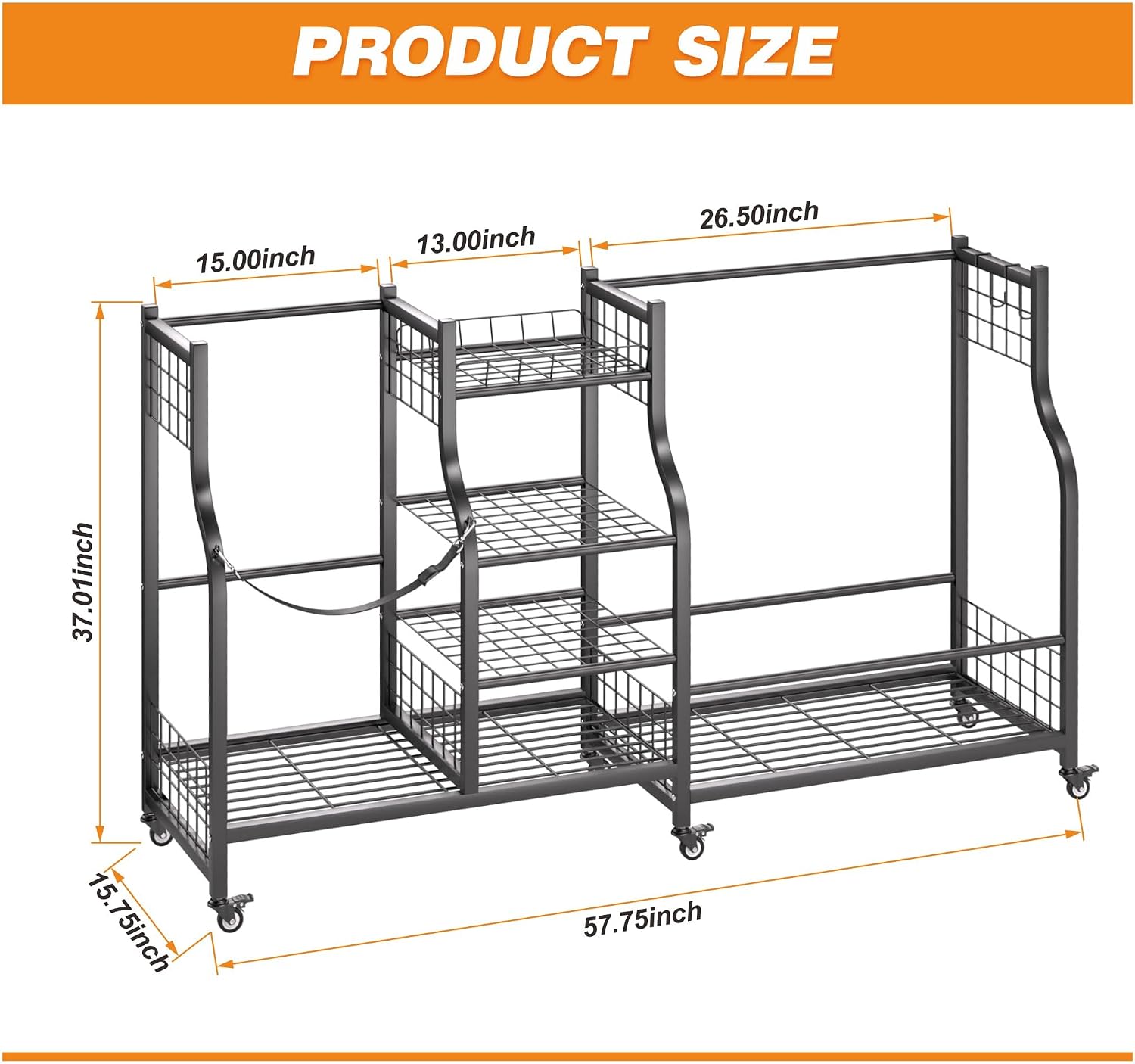 Support de rangement pour sac  - Sports Equipment Organizer Rack avis et prix