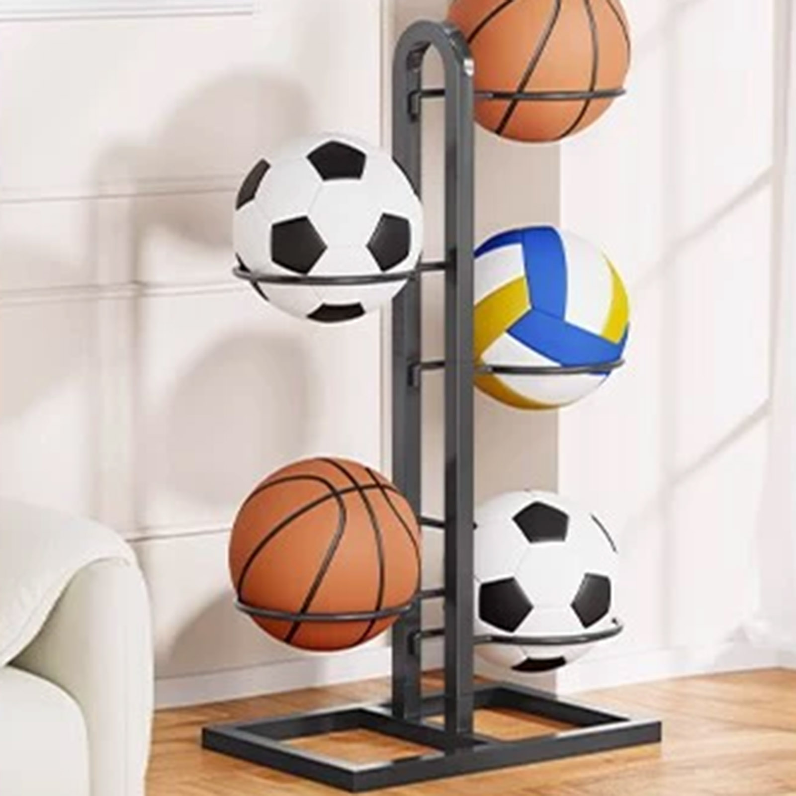 Support de basket-ball pliable - Sports Equipment Organizer Rack avis et prix