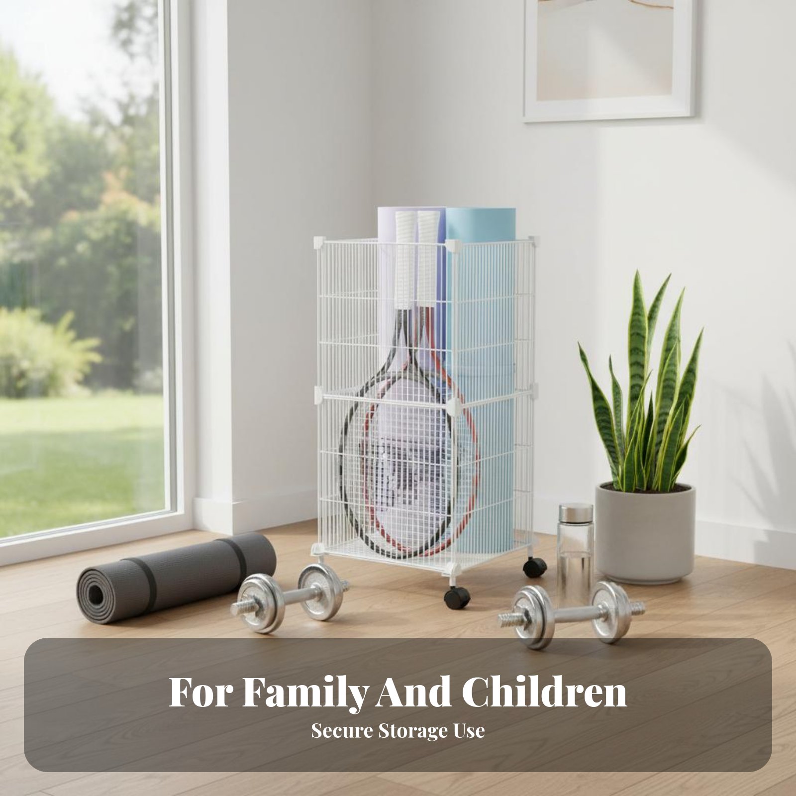 Chariot de rangement pour équi - Sports Equipment Organizer Rack avis et prix