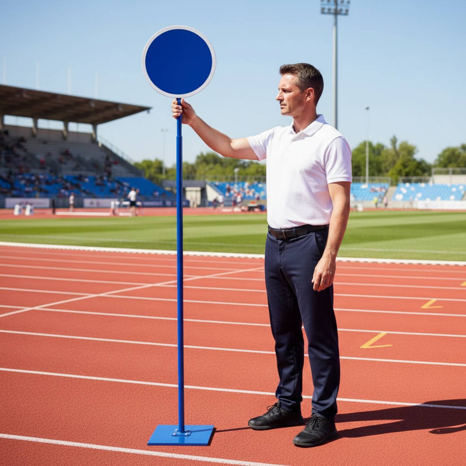 Podium de départ pour l'athlét - Sports Equipment With A avis et prix