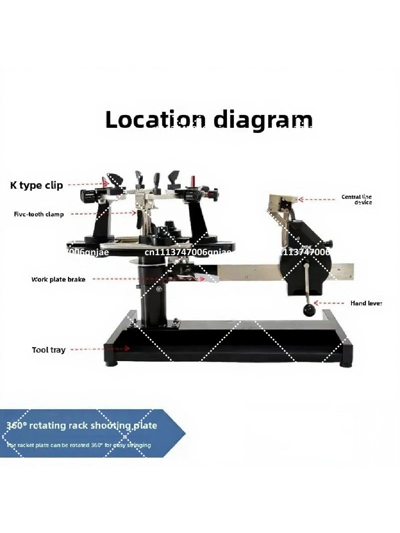 Machine à cordage de raquettes - Sports Equipment For Badminton avis et prix